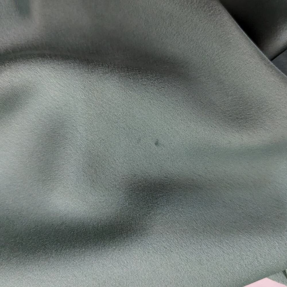 Fame and Partners Strappy Draped Rosabel Gown Green Maxi Dress Size 4 US - Picture 10 of 12